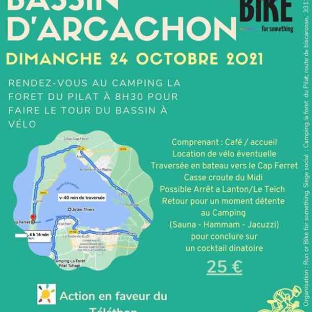 TOUR DU BASSIN D’ARCACHON À VÉLO